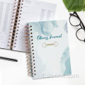 Paper Business Hardcover Journal Logo personalizzato Spiral Notebook